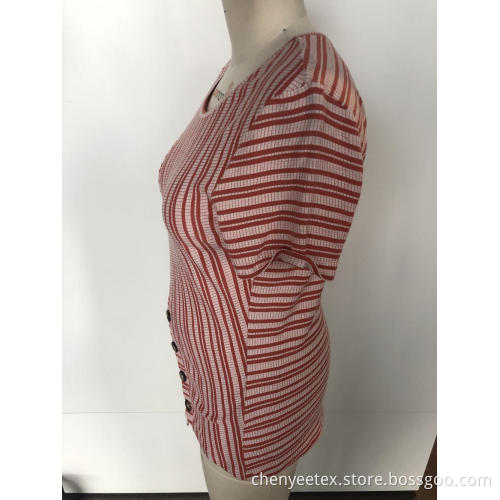 Twill stitching a short-sleeved dress